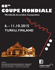 68. Coupe Mondiale, 2015. október 06-11., Turku, Finnország