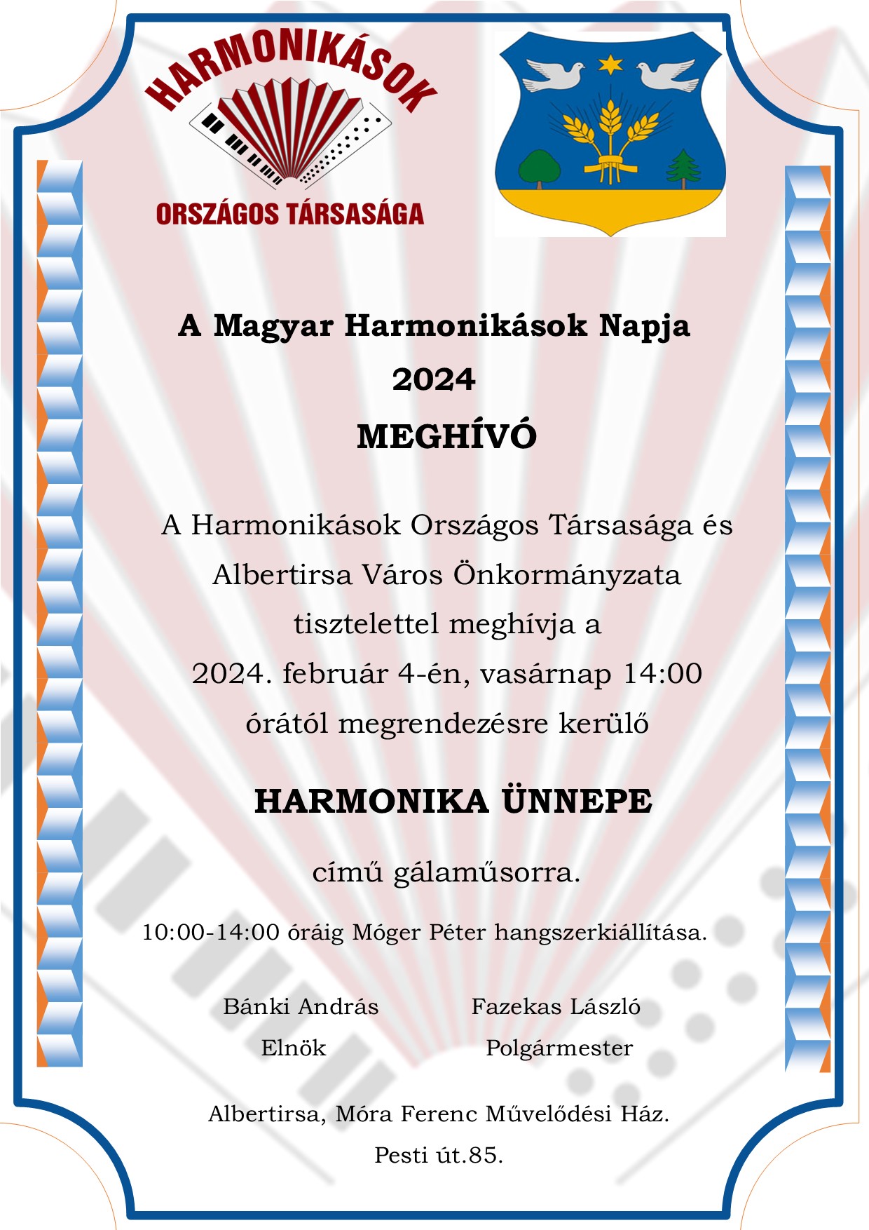 Harmonikások Napja 2024