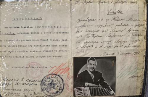 Engedély a Vörös Hadseregtől 1945