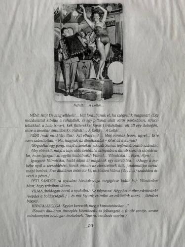 Jelenet a műsorszámok között